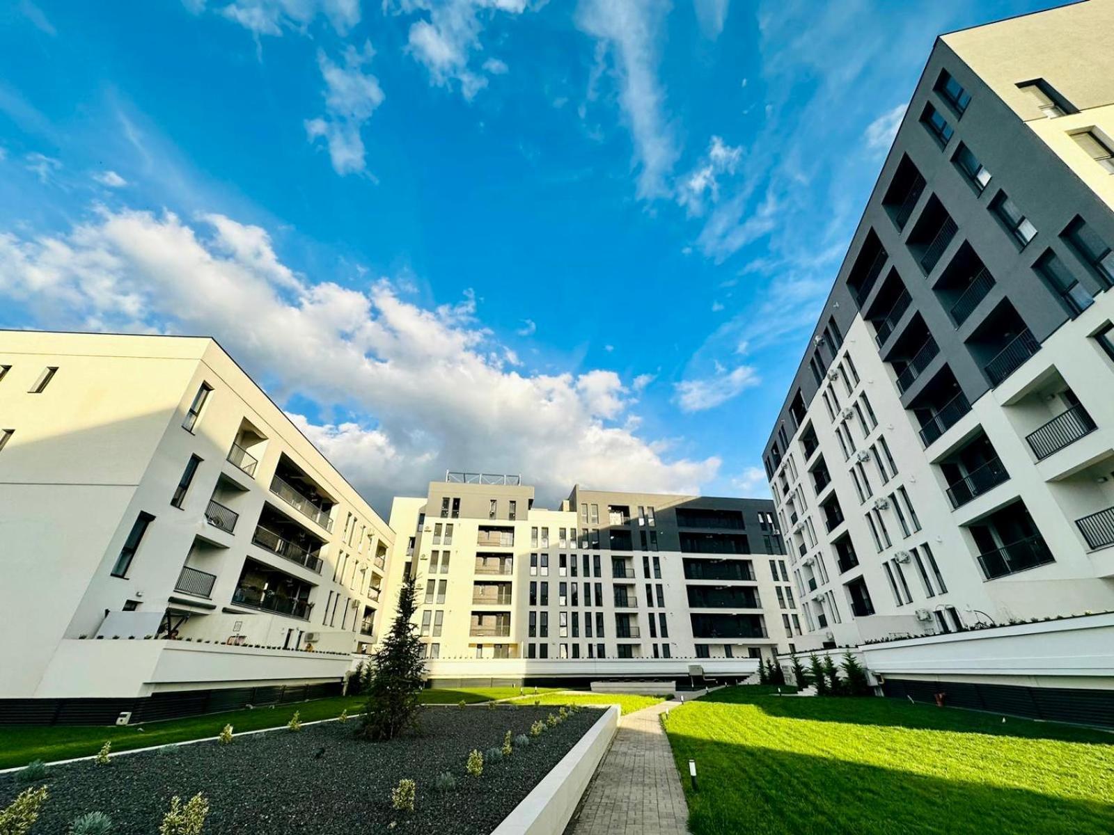 Modern Apartment In Timisoara Bagian luar foto